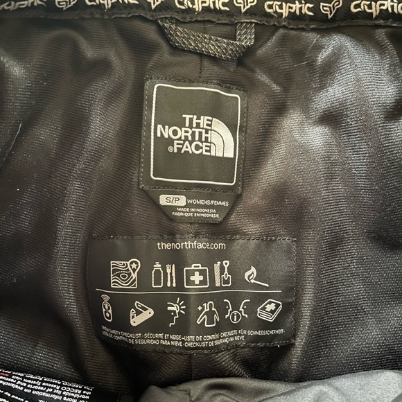 The North Face Cryptic women’s snow pants gray size small RECCO - Picture 4 of 12